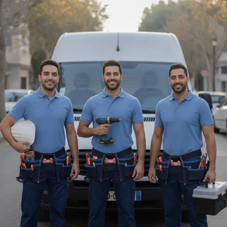 Electricista equipo en Palomeras Sureste